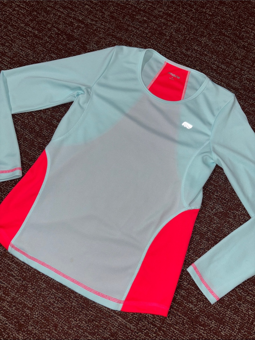 Marika top long sleeve athletic shirt breathable base layer hiking fishing med